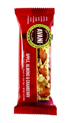 Apple Almond & Cranberry - Wholesale Master Pack 96 bars ( 8 boxes X 12, 1.6 oz bars)